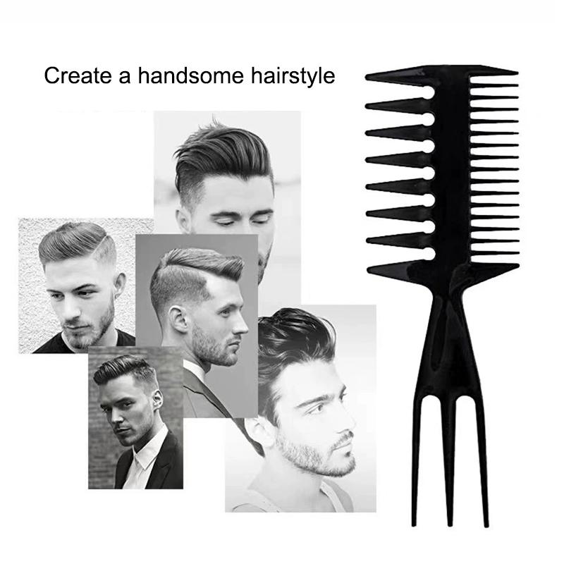 Volumengebender Kamm mit breiten Zinken zum Stylen von Haaren Lockenwerkzeuge Flauschige Textur Ideal für alle Haartypen Haarstyling-Werkzeuge