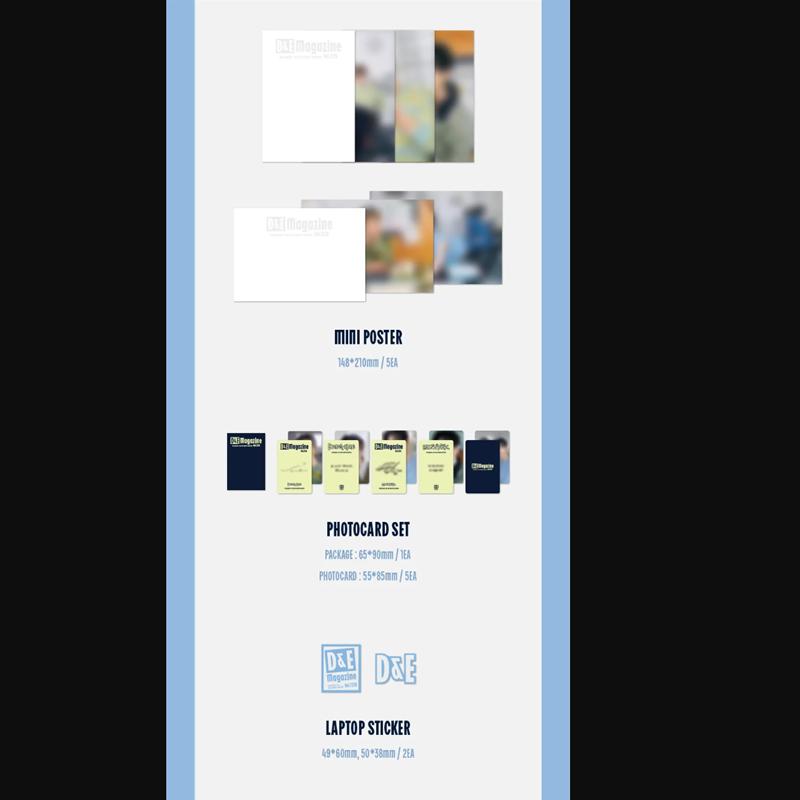 [Pre-order] SUPER JUNIOR-D&E 2026 SEASON’S GREETINGS [D&E Magazine Vol.1216]