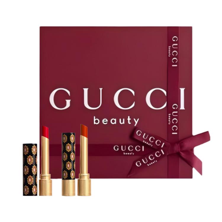 Gucci Two Tone Lipstick Gift Box