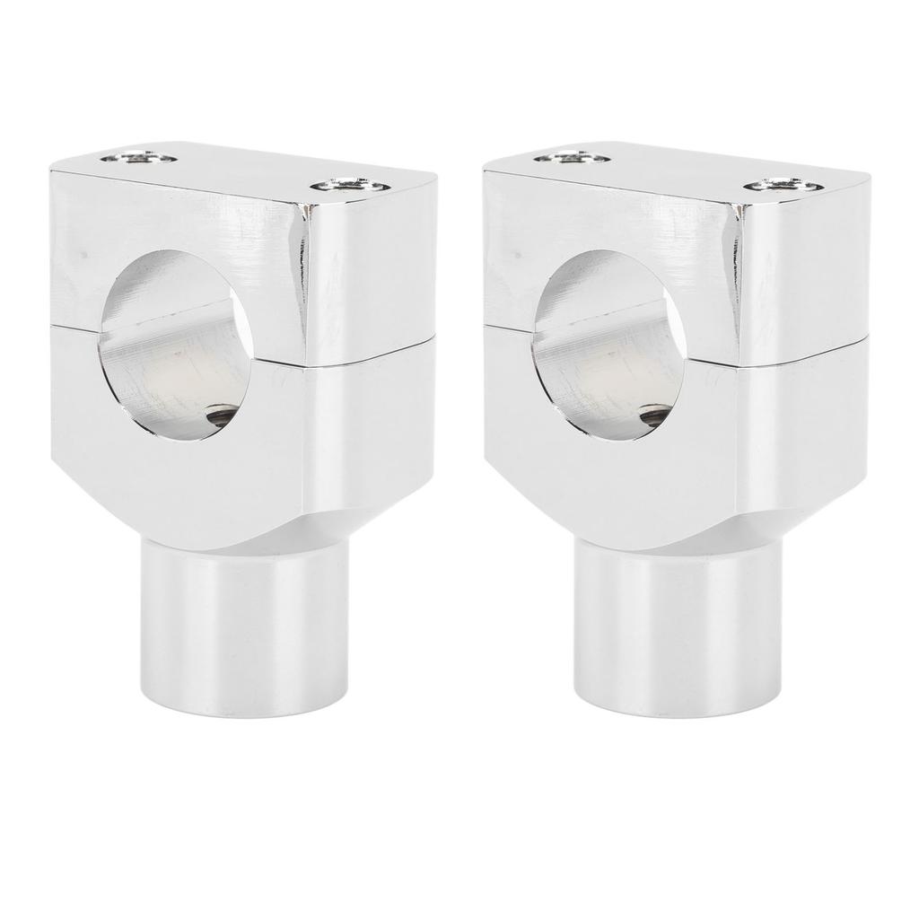 Motorcycle Handlebar Bracket Clamps Metal Riser Mount for 25mm Diameter Handlebars Motorcycle