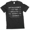 Men's Intelligence Is the Ability To Adapt To Change Tee Shirt Science Geek Tee