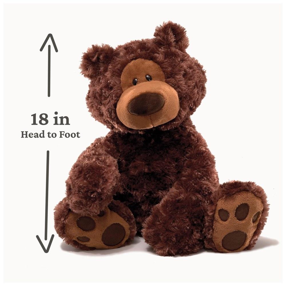 GUND Philbin Bear Chocolate L #320047