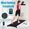 Mini Foldable Treadmill LED Display Jog Space Walk Machine No Floor Space Easy To Move Aerobic Sport Fitness Equipment yc-p007