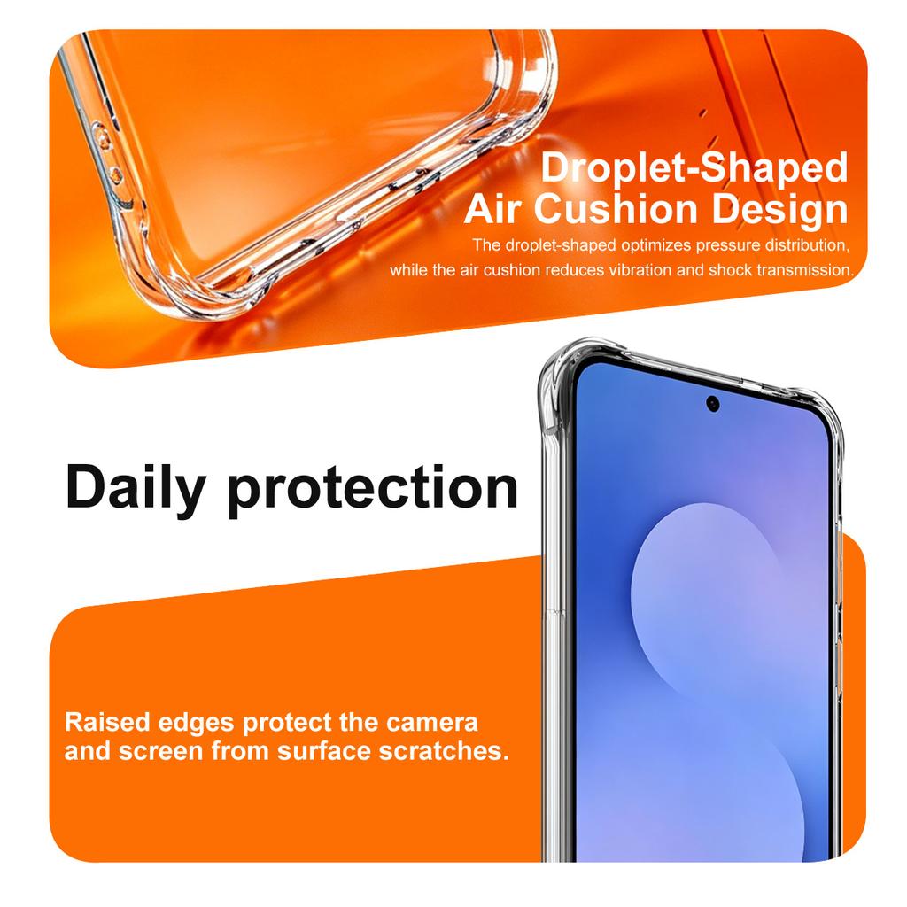 Samsung Galaxy S26 FE 5G Phone Case IMAK Shock-resistant Soft Magnetic Case