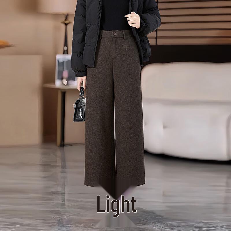 Women's High-Waisted Wide-Leg Cropped Suit Pants