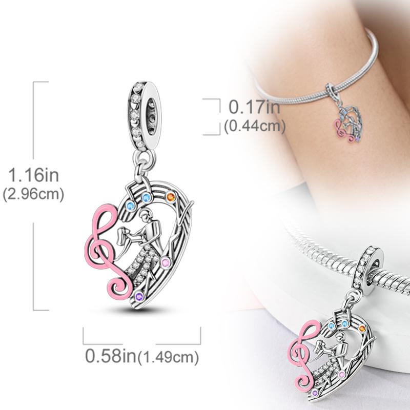 New Original Copper Charms Beads Pendants For Original Bracelet Necklaces Charm Women Diy Jewelry Gifts