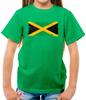 Jamaica Grunge Style Flag - Kids T-Shirt - Jamaican - Flags - Travel - Country