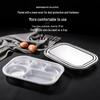 304 Stainless Steel Divided Lunch Tray