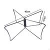 Foldable Cooler Stand Camping Furniture Portable Lightweight Fridge Ice Box Holder for Household