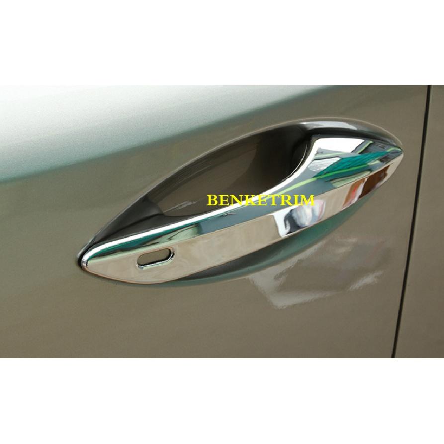 FOR Lexus 2016- RX350 450h 200t chrome Smart keyhole door handle trim