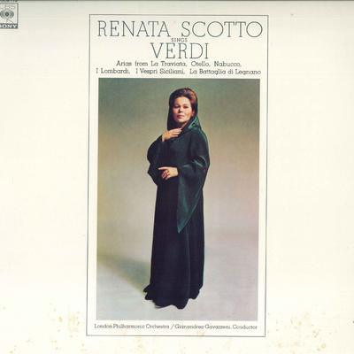 LP Record RENATA SCOTTO, GIANANDREA GAVAZZENI - Arias 2 / Sing Verdi SOCM119 CBS SONY 1975 Japan Classical Used