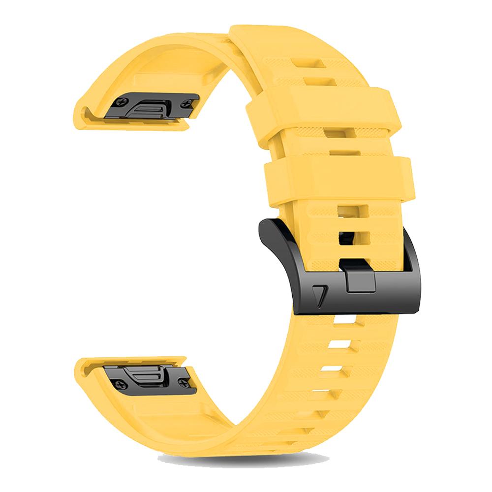 QuickFit 22mm 26mm Silicone Watch Band For Garmin Fenix 6 6X Pro 7X 7 8 E 5X 5 Plus Epix Gen 2 Forerunner 955 965 Tactix 8 Strap