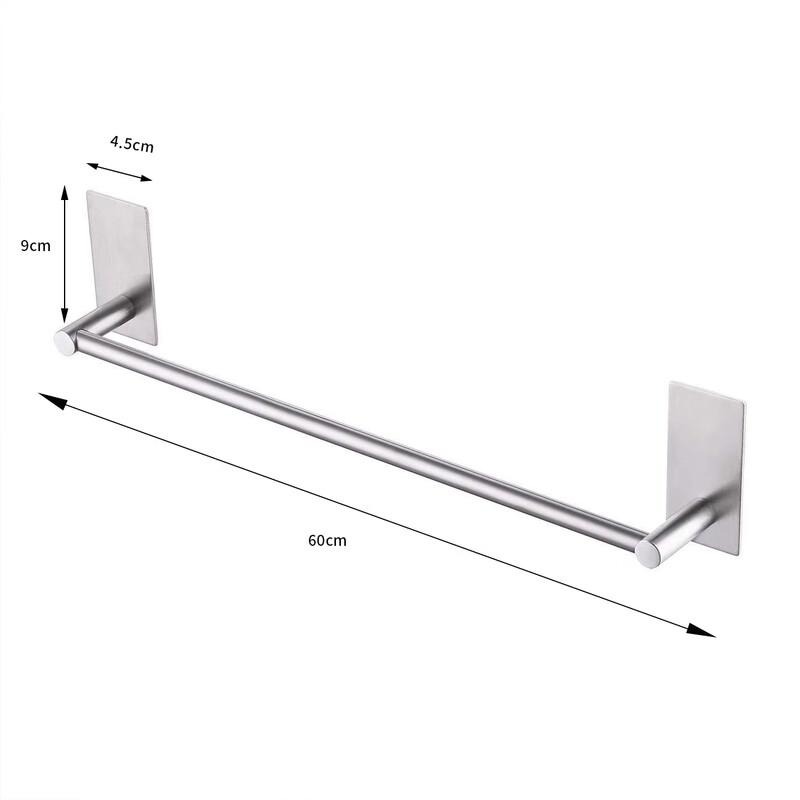 Cmaos Stainless Steel Single Towel Bar