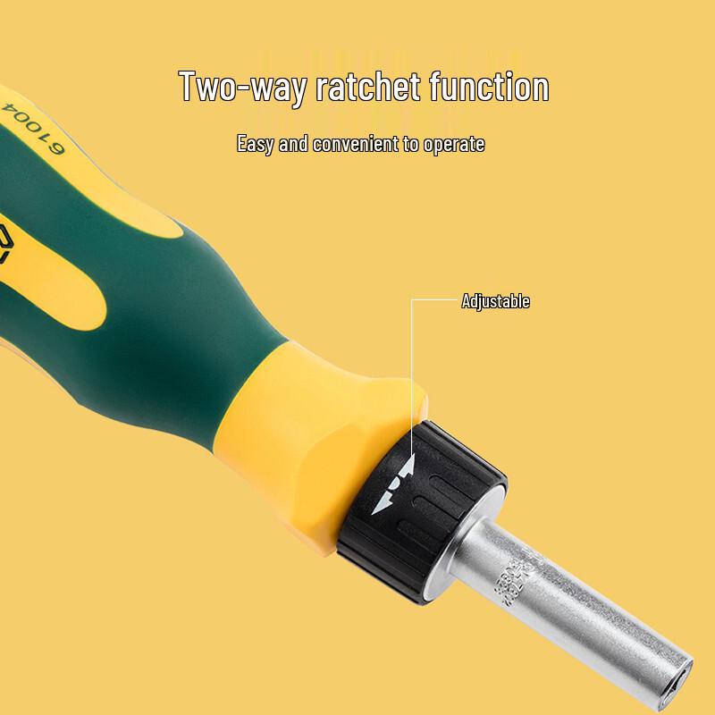 SATA 61004 Straight Ratchet Screwdriver Handle