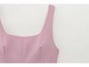Spring/Summer 2025 European & American Style Women's Sleeveless Wide-Pleated Jumpsuit Dress