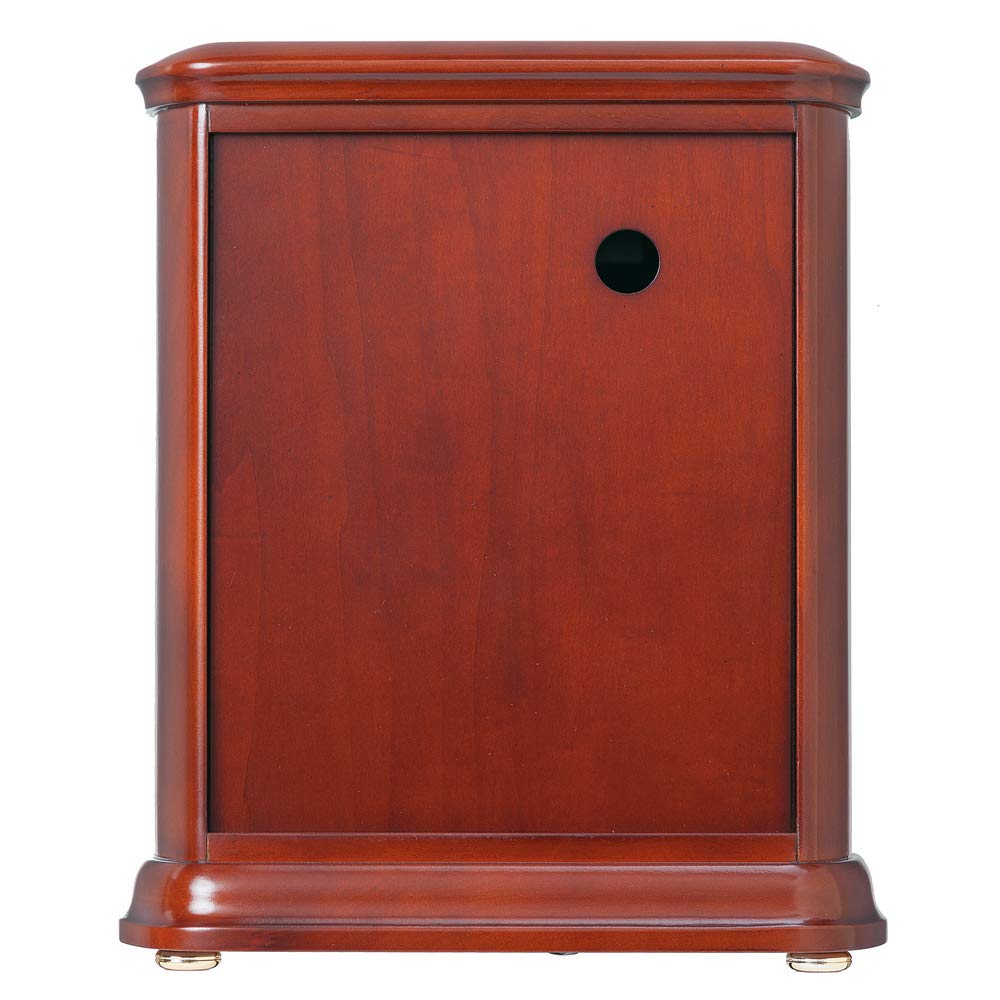 Seiko Table Radio Rotating Wooden Brown Wood BY242B SEIKO Clock, Clock, Controlled, Analog, Ornament, Frame, Finish,