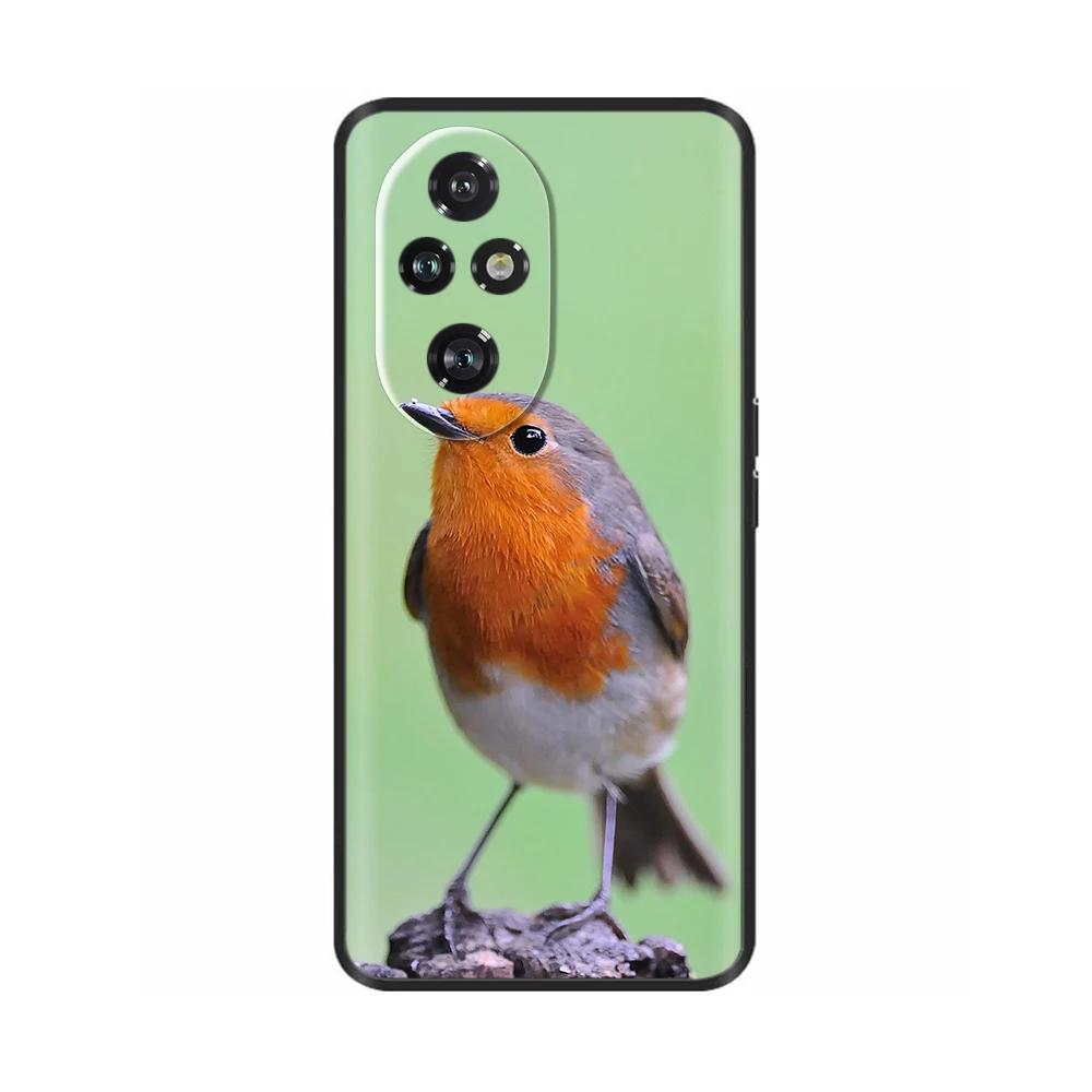Für Honor 200 Pro Hülle Niedlich Weich Silikon TPU Coque Funda für Honor 200 Pro honor200 Handyhülle Schwarz Capas Für Honor 200 Lite