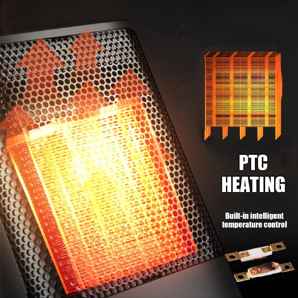 AC 220V Electric Space Heater/Portable Cooling Fan Table Handy Air Warmer Cooler Summer Winter Air Vent Fan for Home