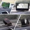 Auto 360 Grad Drehbarer Handyhalter Silikon Anti-Rutsch-Matte Automobil Armaturenbrett Einstellbarer Winkel Klebepad für GPS-Navigation
