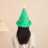 Portable Holiday Christmas Tree Costume Hat with Festival Ornament Comfort Fits for Parties Supplies Home Accessory