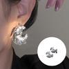 Ginkgos Leaf Shaped Earrings Easy Maintenance Everyday Wear Fashionable Women Accessory Alloy Texture for Fashion Look