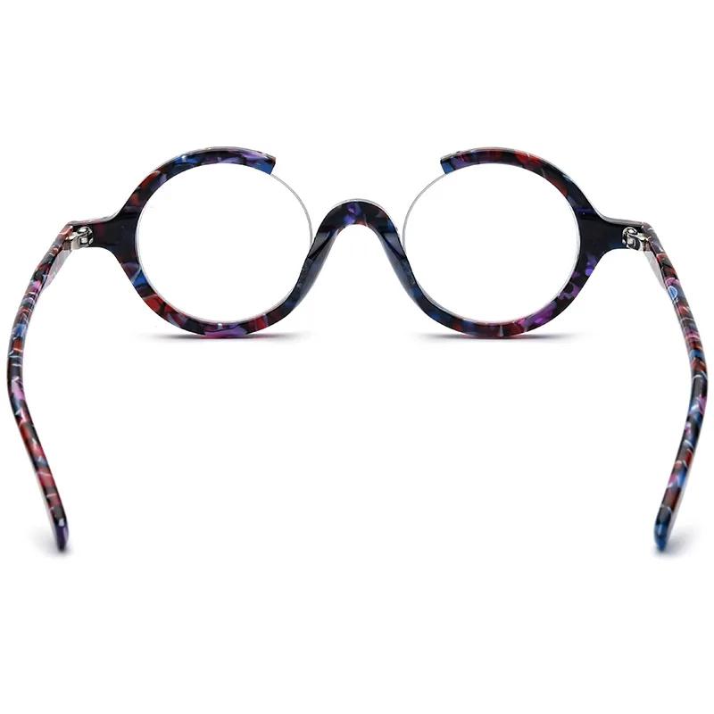 2025 Ins Acetate Personalized Handmade Multicolors Eyeglasses Optical Prescription Men and Women Classical Glasses with Case