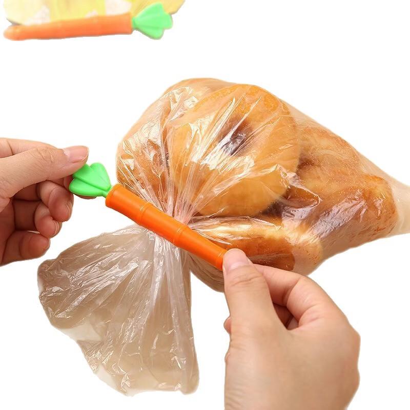 ZISIZ Magnetic Carrot Food Sealing Clip