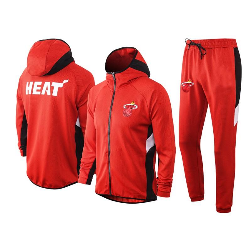 Mens NBA Team Hooded Zip-Up Track