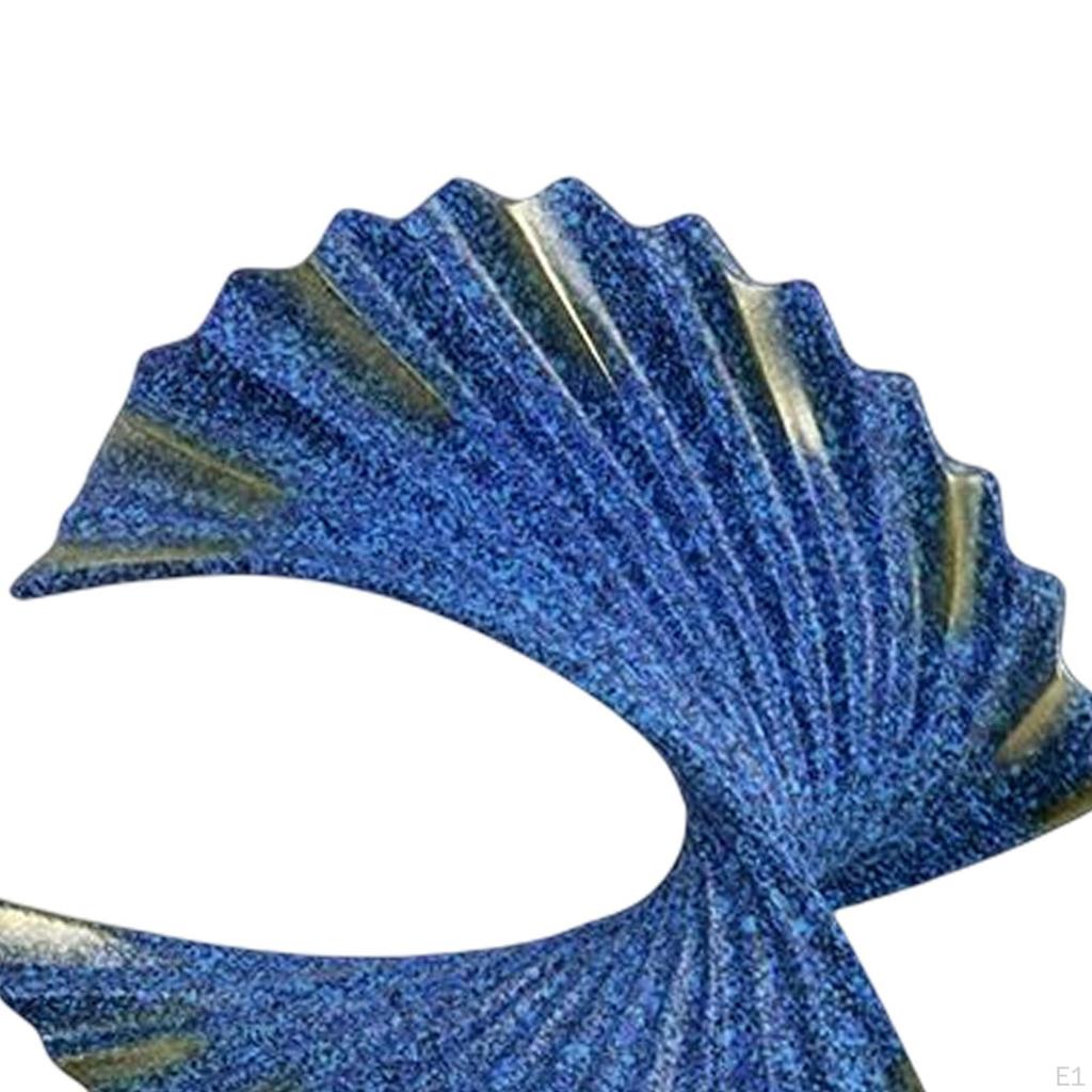 Elegant Home Decor Fan Sculpture - Classical Art Piece for Desk or Shelf