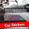 Auto Styling Auto Vinyl Aufkleber AC Schnitzer Fenster Auto Karosserie PVC Schnitzerei Aufkleber für X1 X3 X5 X6 3er 5er 7er Serie