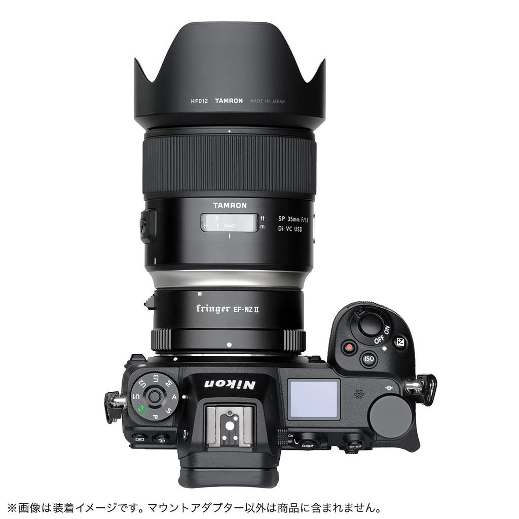 Fringer Electronic Mount Adapter Mount Lens To Nikon Z AF AE Compatible FR-NZ2 (EF Mount)