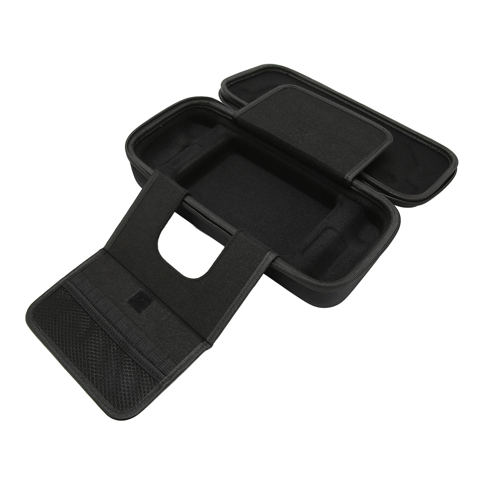 

Handheld Console Carry Case Hard Shell Built in Storage Card Slot Stand Protective Travel Bag with Handle for Steam Deck