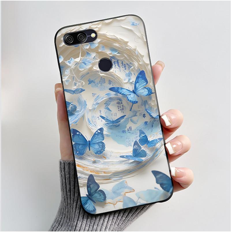 For Asus ZenFone Max Plus M1 ZB570TL X018D Case Aesthetic Cat Cartoon Soft TPU Silicone Back Protective Cover Coque Fundas Capa