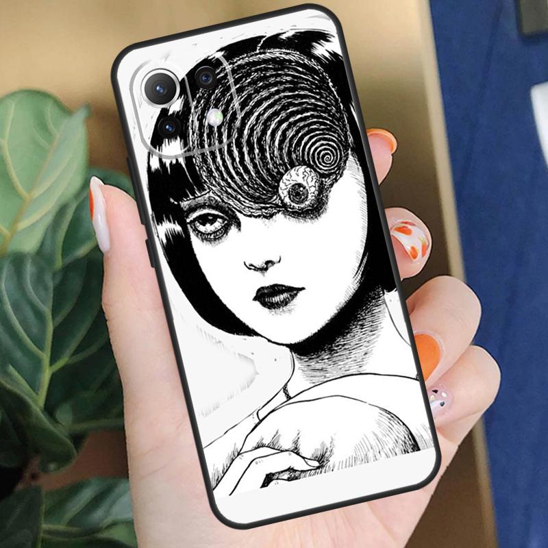 Horror Manga Style Case For Xiaomi 15 14 Ultra 13T 14T 15T Pro 17 Pro Max POCO F8 F7 F5 F6 X5 X6 X7 Pro Coque
