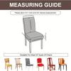 Waterproof Chair Cover Stretch Dining Kitchen Wedding Jacquard Spandex Hotel Banquet Elastic Anti-Dirty Removable Chair Slipcove