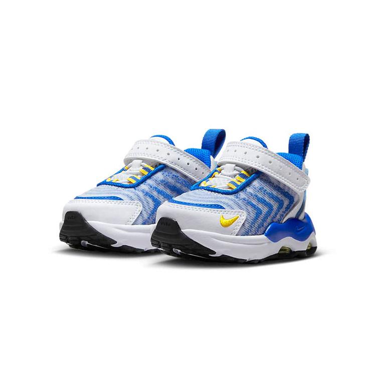 Nike Air Max TW Abrasion Resistant Low top Toddler Shoes White Blue Infant And Toddler DQ0298-100