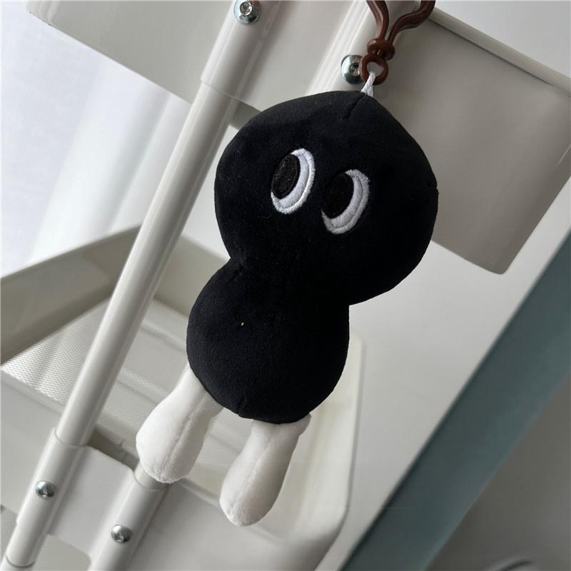 Gourd Funny Black Plush Toy Cartoon Pillow Doll Doll Gift With Pp Filling Cotton