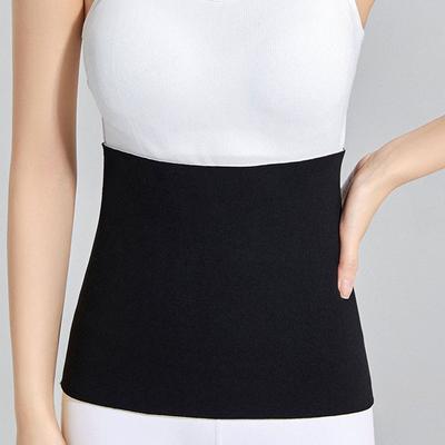 1Pc Winter Waist Warmer Velvet Fleece Belt Thick Warm Knitted Belly Abdominal Wrap Men Women Elastic Waist Protector