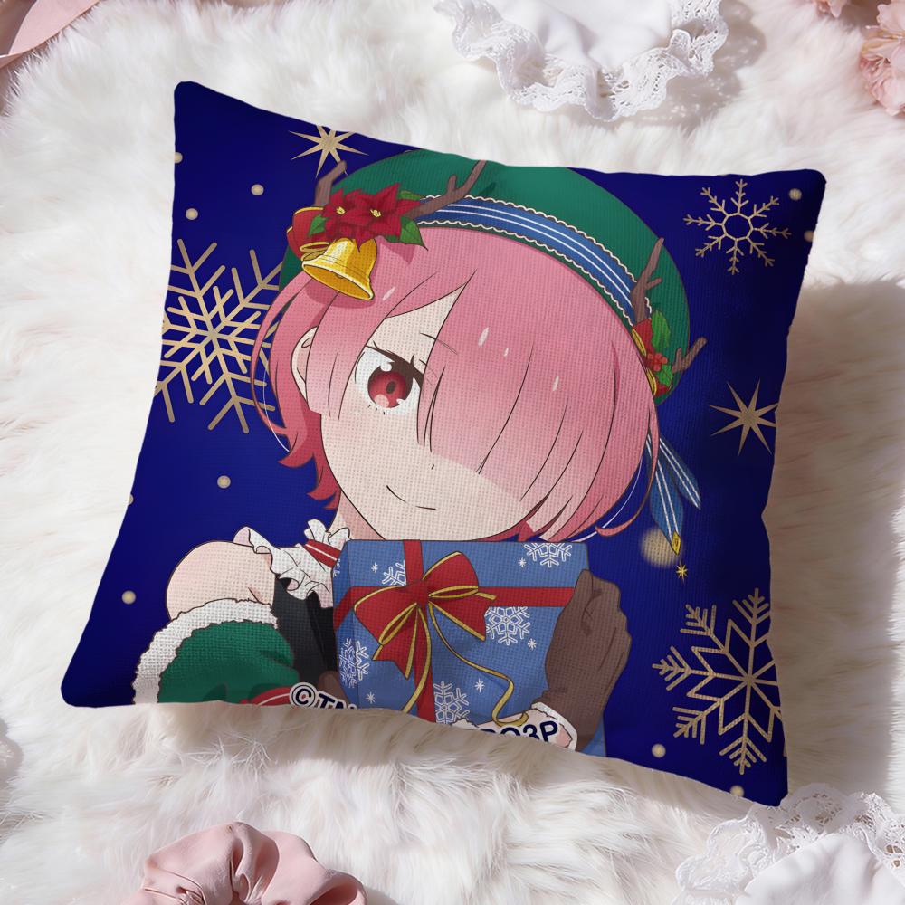 

Starting Life in AnotherWorld Cushion Cover Premium Comfort Reversible Pillow Cove-Two in One Design for Any Room & Car Interior 30cmx30cm