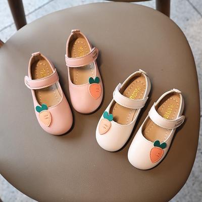 Zapatos Niña Girl Shoe Trendy New Cartoon Child Single Shoes Girl Princess Shoes Soft Sole Leather Shoe Anti Slip Child Shoes