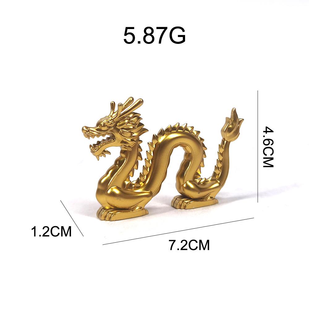 Small Particle Assembly Building Block Animal Oriental Dragon Spare Parts Scene Ornament Toy