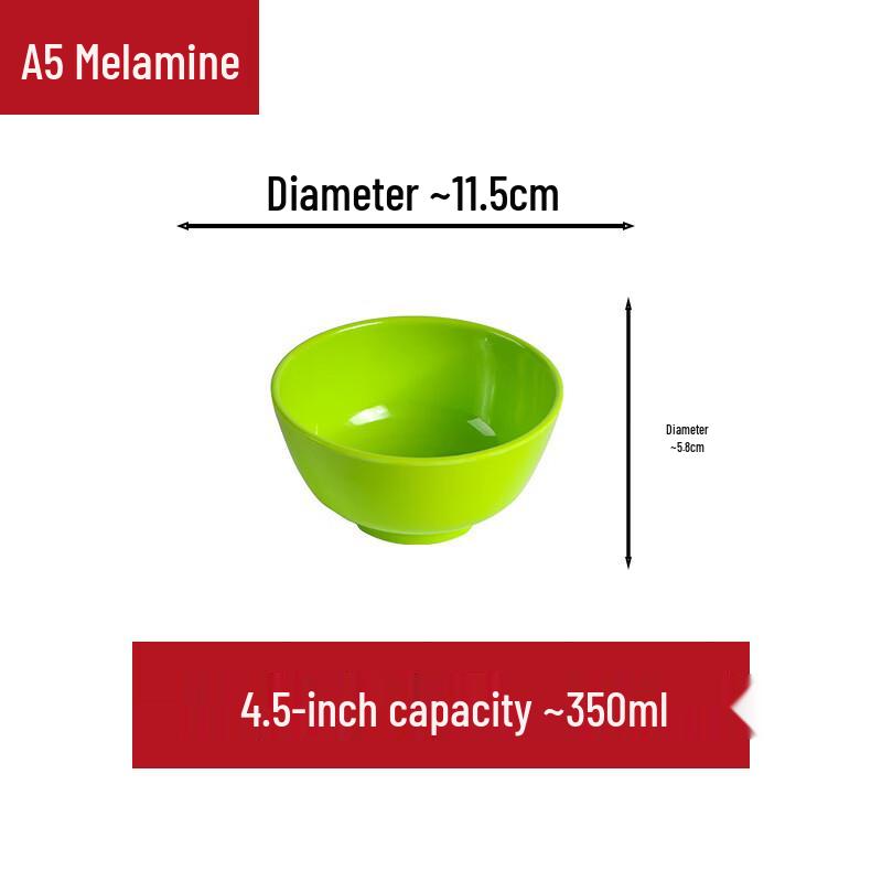 Di Rui En Melamine Imitation Porcelain Bowl