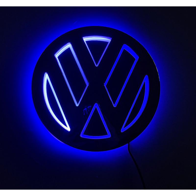 5D LED Illuminated Volkswagen Rear Trunk Emblem for Golf 6, Magotan, Tiguan, Bora