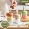 Seasoning Can Salt MSG Spice Box Household Kitchen Airtight Moisture-Proof Seasoning Bottle Dispenser Salt Bottle