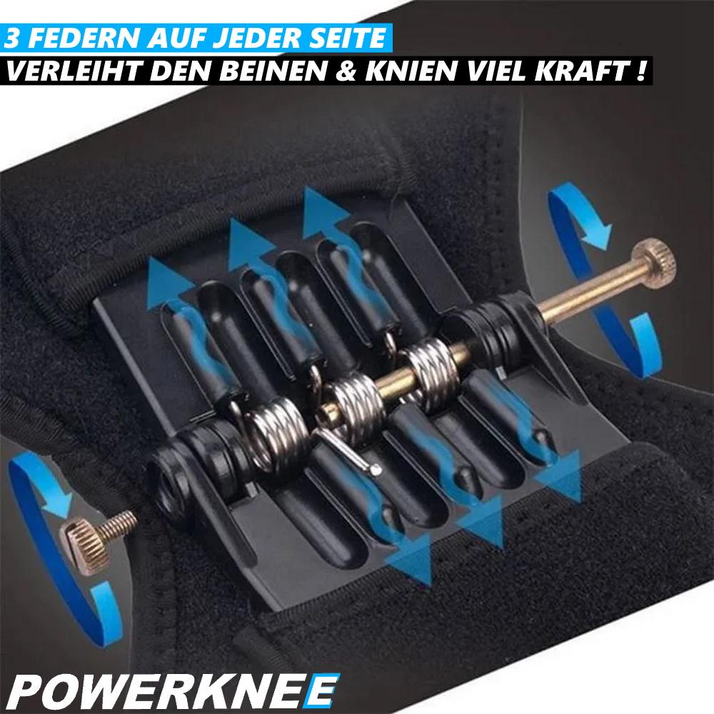 POWERKNEE bandáž kolenního kloubu, stabilizátor kolene, pružinová bandáž kolene [sada 2 ks]