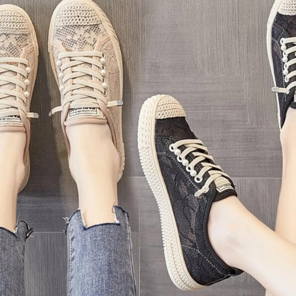 Comfortable Fisherman Shoes Women's Spring Summer Slip-on Flats Mesh Shoes