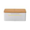 F26C Bread Storage Box Metal Bread Cases Bread Loaf Storage Container