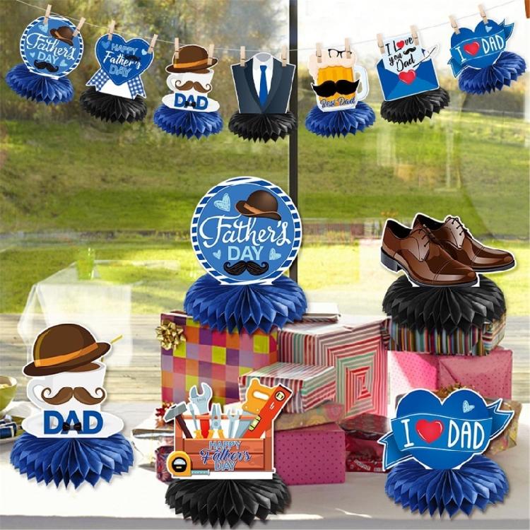 Customizable Father's Day Celebration Decoration With Bright Color Large Backdrop Banners Accessories