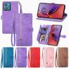 Suitable for Motorola MOTO G84/85/73/75 Zipper Wallet Flip Cover Phone Case with Card Slot