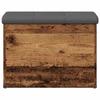 VidaXL Banc de rangement vieux bois 62x42x45 cm bois d'ingénierie, banc, banc à chaussures, siège de couloir 857615